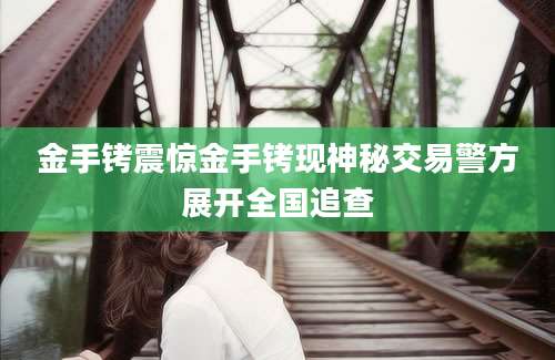 金手铐震惊金手铐现神秘交易警方展开全国追查