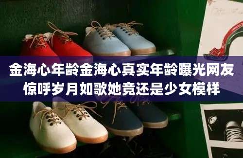 金海心年龄金海心真实年龄曝光网友惊呼岁月如歌她竟还是少女模样