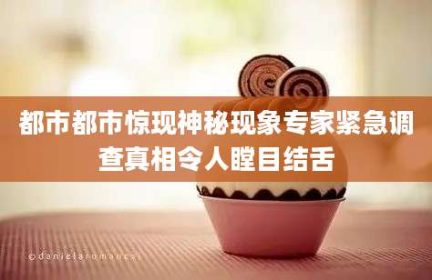 都市都市惊现神秘现象专家紧急调查真相令人瞠目结舌