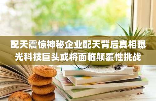 配天震惊神秘企业配天背后真相曝光科技巨头或将面临颠覆性挑战