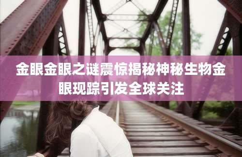金眼金眼之谜震惊揭秘神秘生物金眼现踪引发全球关注