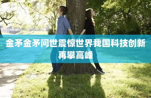 金矛金矛问世震惊世界我国科技创新再攀高峰