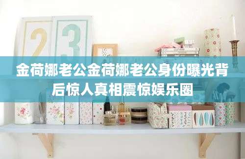 金荷娜老公金荷娜老公身份曝光背后惊人真相震惊娱乐圈