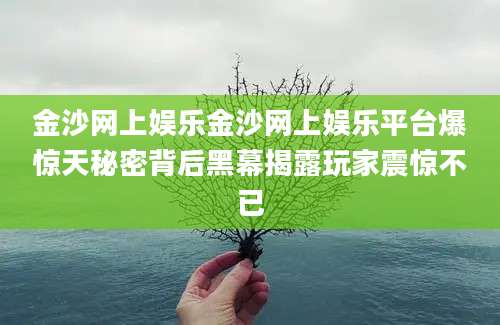 金沙网上娱乐金沙网上娱乐平台爆惊天秘密背后黑幕揭露玩家震惊不已