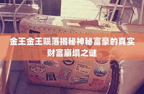 金王金王陨落揭秘神秘富豪的真实财富崩塌之谜