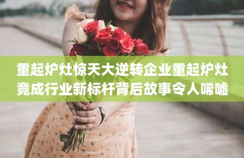 重起炉灶惊天大逆转企业重起炉灶竟成行业新标杆背后故事令人唏嘘
