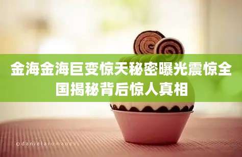 金海金海巨变惊天秘密曝光震惊全国揭秘背后惊人真相