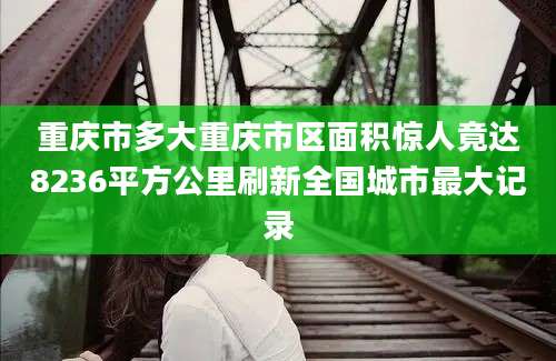 重庆市多大重庆市区面积惊人竟达8236平方公里刷新全国城市最大记录