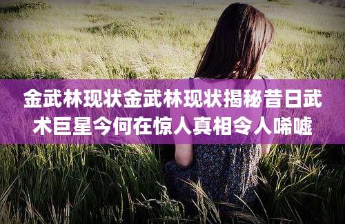 金武林现状金武林现状揭秘昔日武术巨星今何在惊人真相令人唏嘘
