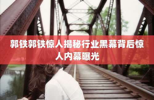 郭铁郭铁惊人揭秘行业黑幕背后惊人内幕曝光