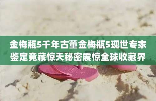 金梅瓶5千年古董金梅瓶5现世专家鉴定竟藏惊天秘密震惊全球收藏界