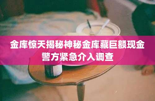 金库惊天揭秘神秘金库藏巨额现金警方紧急介入调查